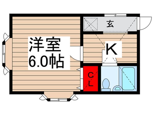 ローズアパートQ70番館の物件間取画像